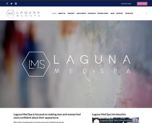 Laguna Med Spa Website